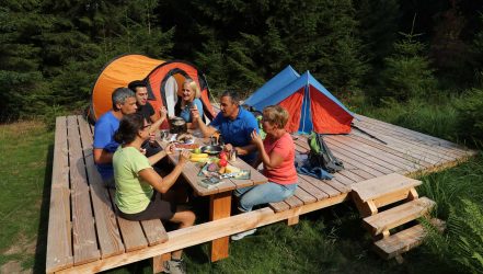 Essen in den Trekking Camps