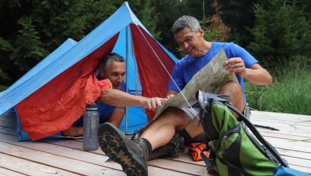 Zelt in den Trekking Camps