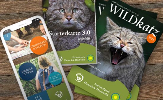 App, Karte und Wildkatzmagazin