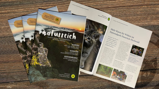 Broschüre der Naturlandschaften in Rheinland-Pfalz