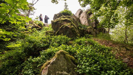 Felsen an der Wildenburg Konrad Funk