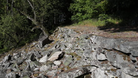 Felsen an der Wildenburg Konrad Funk