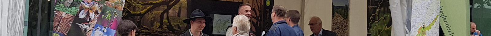 Ranger am Infostand