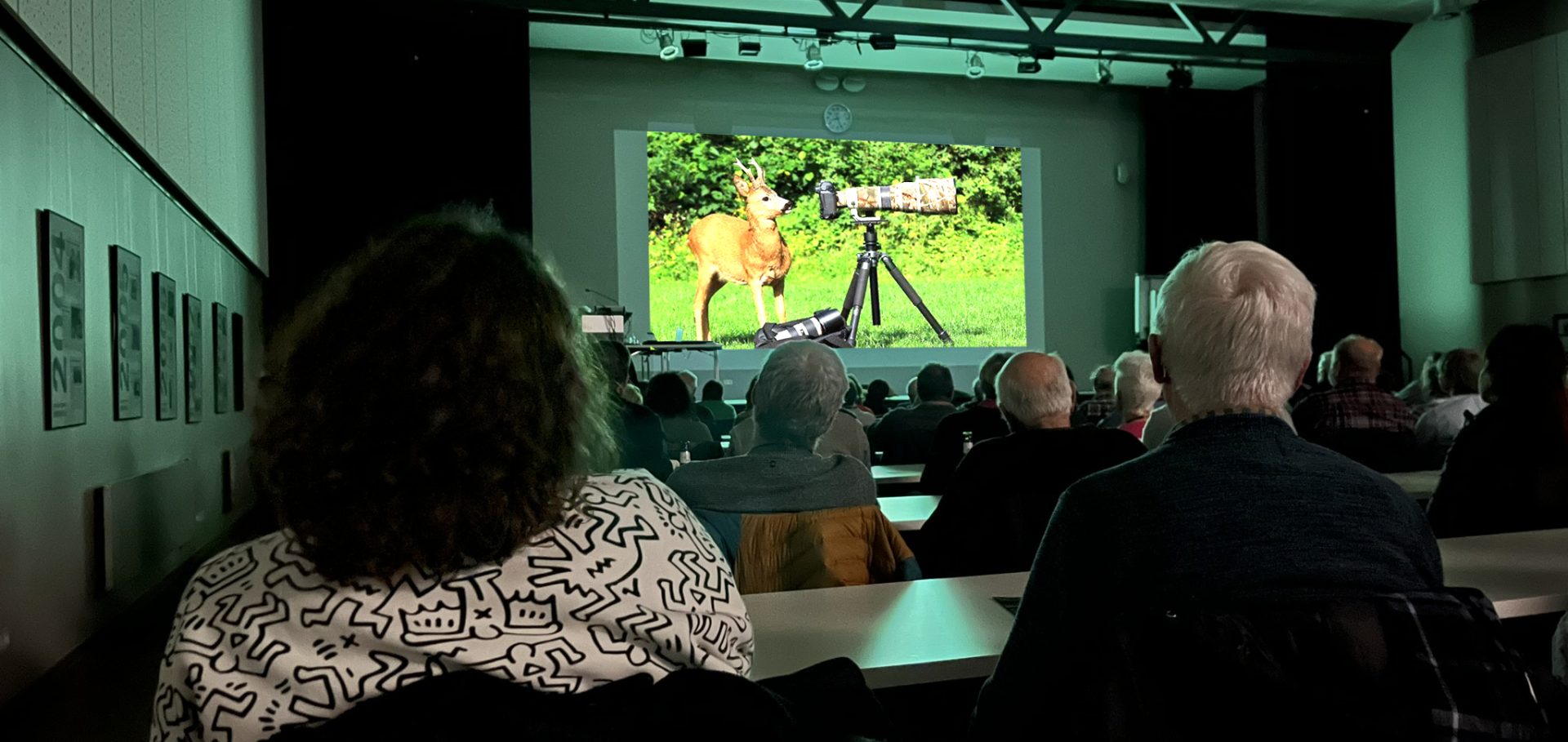 Zuschauer bei der Akademie