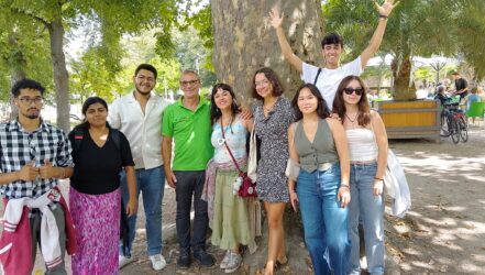 Workcamp 2025, gemeinsamer Ausflug bei guter Stimmung und Wetter