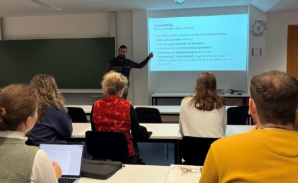 Studierende in einer Vorlesung