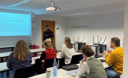 Studierende in einer Vorlesung