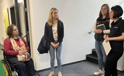 Ellen Kubica im Nationalparkamt